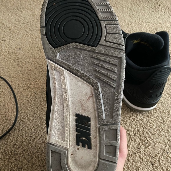 Jordan Retro 3 Tinker Black/Silver(Size 10) - Picture 8 of 10